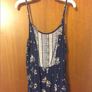 Adorable flower patterned romper!